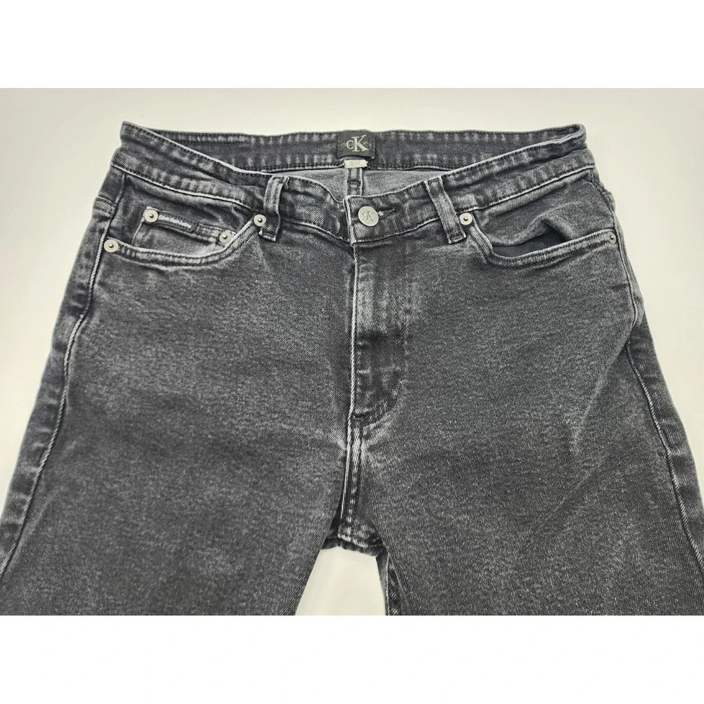 Calvin‎ Klein Vintage Black Jeans 28 X 32 1990s Style 41Z A742